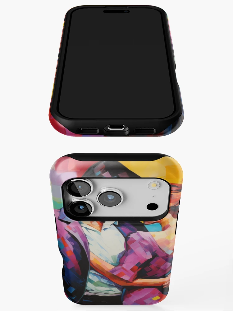 Thumbnail 3 of 4, iPhone Case, Abstract Couple designed and sold by Rtymer.