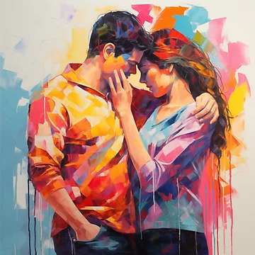 Artwork thumbnail, Abstract Couple by Rtymer