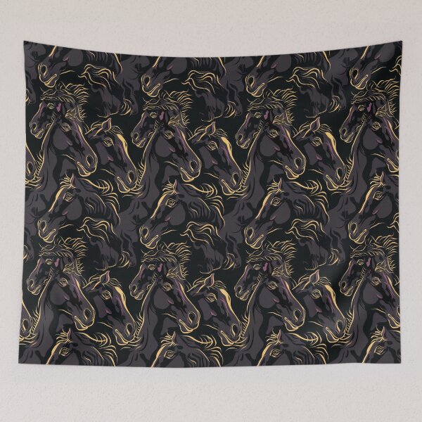 Item preview, Wild Horses II designed and sold by PatternCabinet-.