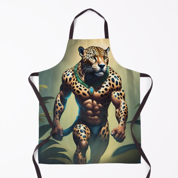 Item preview, Jaguar with golden fur and black spots from the Amazon designed and sold by DebriArte.