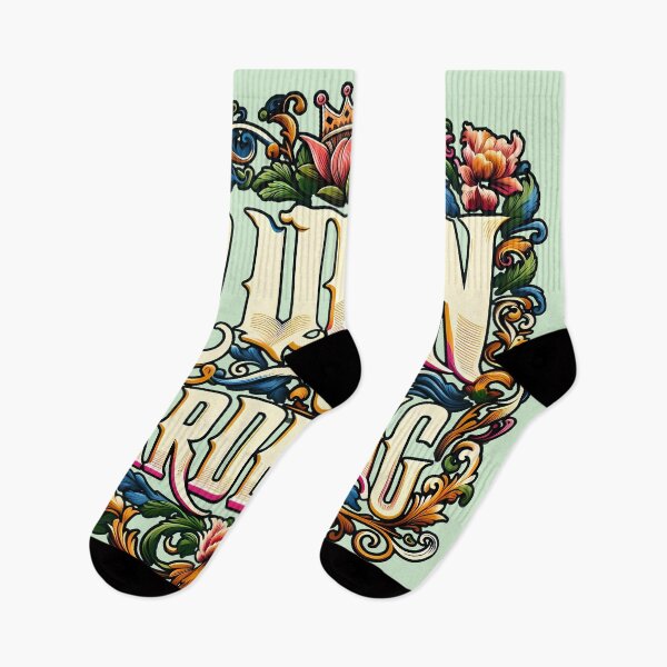 Item preview, Queen of Gardening, typography designed and sold by maxmaj.