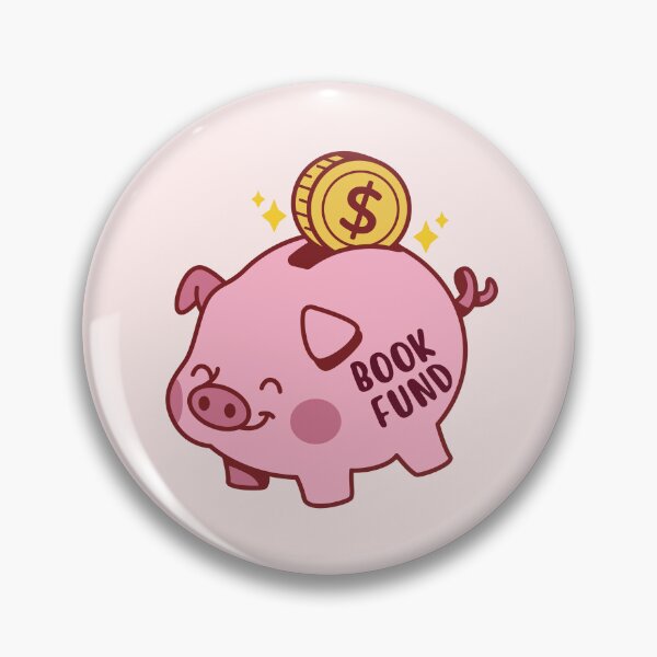 Item preview, Book fund piggy bank designed and sold by Neadoodles.