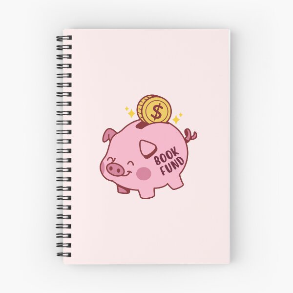 Item preview, Book fund piggy bank designed and sold by Neadoodles.