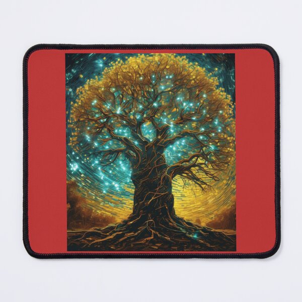 Item preview,  "Techno Arboreal: A Fusion of Nature and Technology" designed and sold by Artisticanvas.