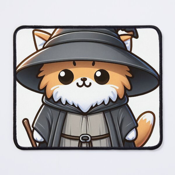Item preview, Meowdalf the Grey: Keeper of the Catnip and Protector of the Living Room Realm! designed and sold by Aesthetica Designs.