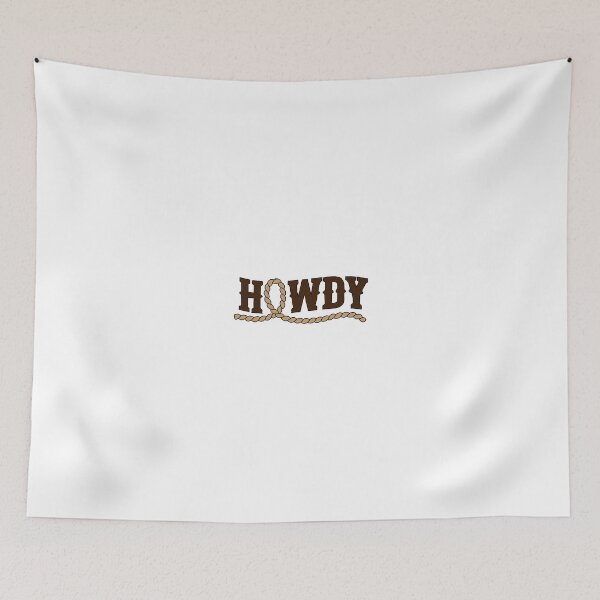 Item preview, Colored HOWDY designed and sold by DeAnn Graphic Designs.