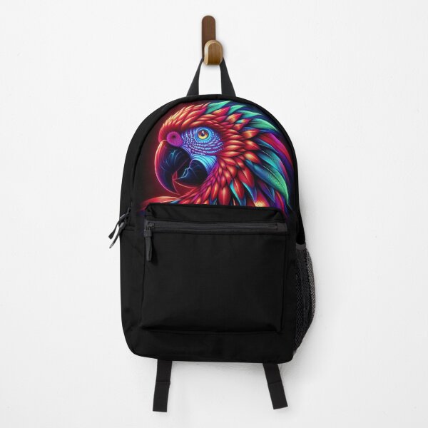 Item preview, Electric Red Macaw Extravaganza designed and sold by LyssasMindArt.