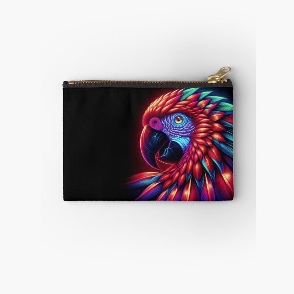 Item preview, Electric Red Macaw Extravaganza designed and sold by LyssasMindArt.