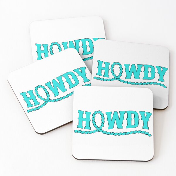 Item preview, Turquoise HOWDY designed and sold by DeAnn Graphic Designs.