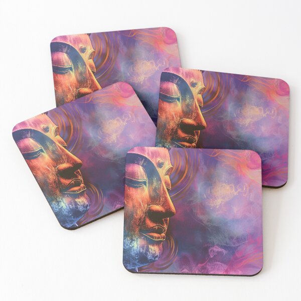 Item preview, Spirituele Abstractie van Boeddha designed and sold by DeMuurdecoratie.