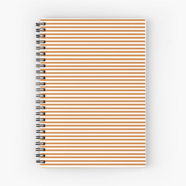 Item preview, Horizontal stripe fashion orange and white color designed and sold by Carlos Gudino.