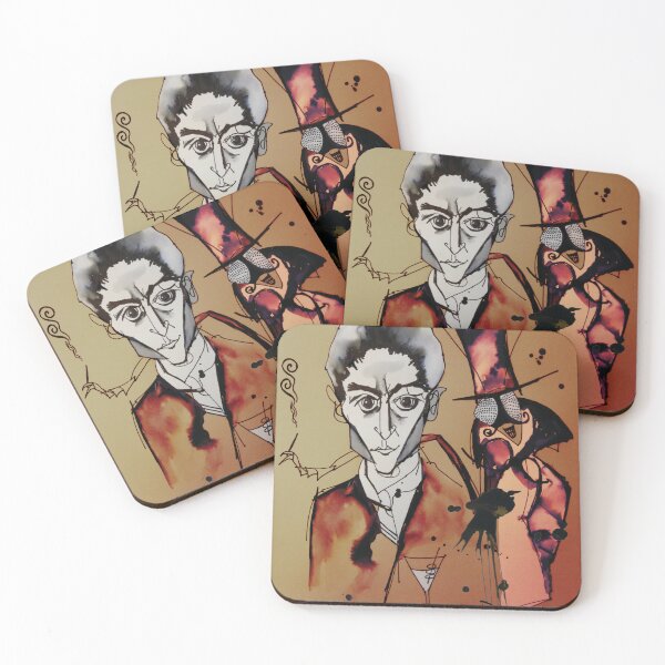 Item preview, Kafka & Friend (Sepia) designed and sold by Valliard.