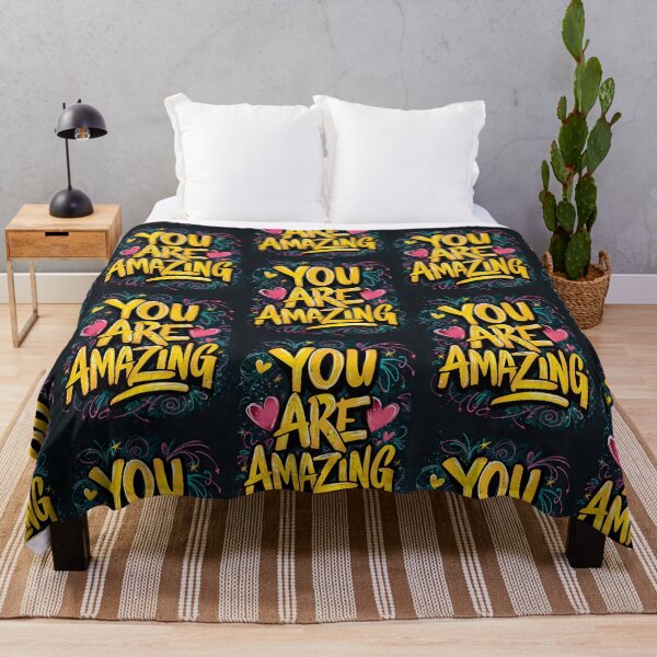 Item preview, You Are Amazing Motivational Quote designed and sold by TheArtOfPat.