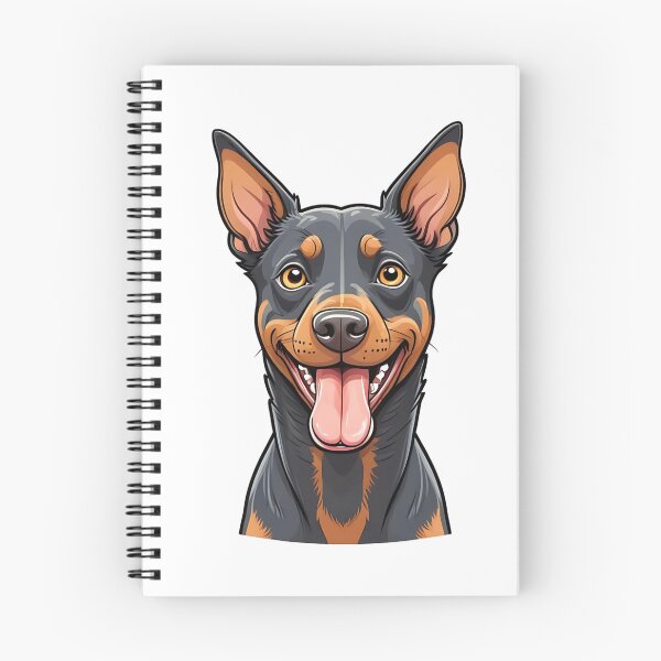 Item preview, Happy Australian Kelpie Dog designed and sold by TheAnimalZ00.