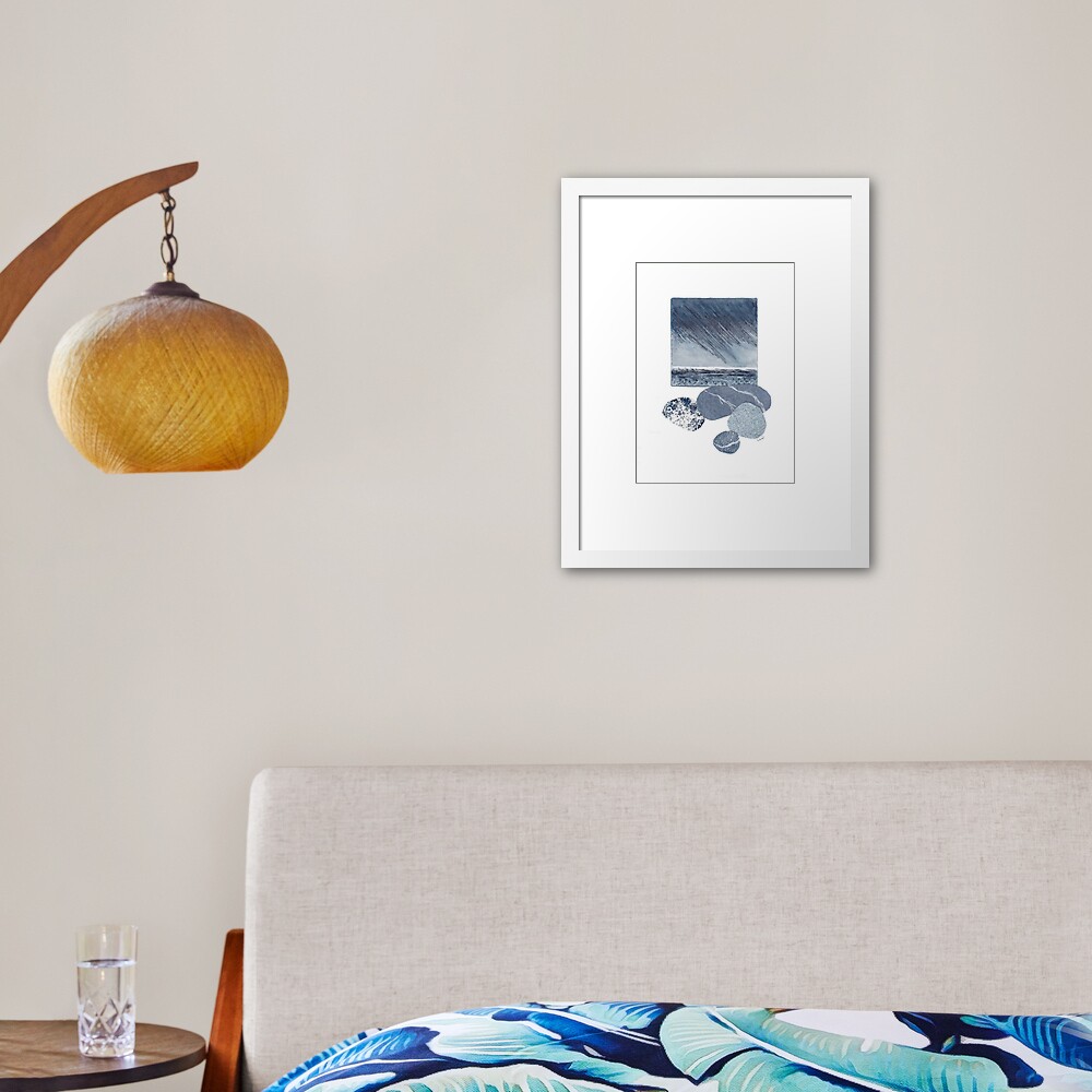 Item preview, Framed Art Print designed and sold by LisaLeQuelenec.