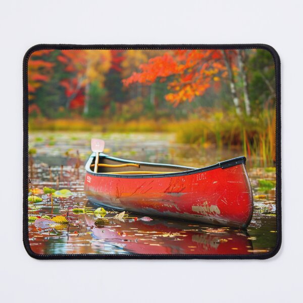 Item preview, Serene vaart op blauw meer designed and sold by DeMuurdecoratie.