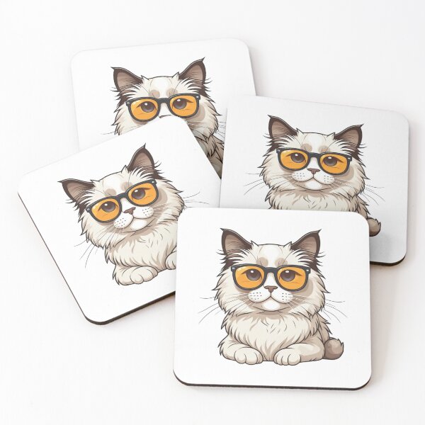 Item preview, Ragdoll Cat Wearing Sunglasses designed and sold by TheAnimalZ00.