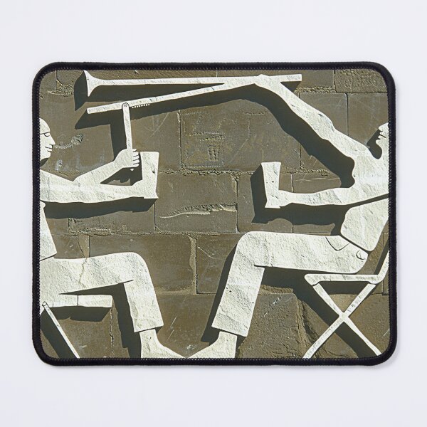 Item preview, Trombone Speler en Toeschouwer designed and sold by DeMuurdecoratie.