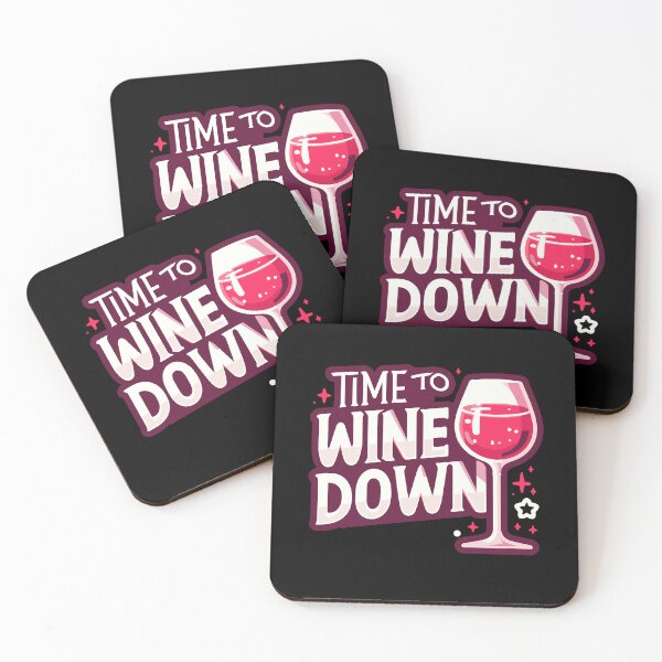 Item preview, Time To Wine Down Funny Drinking Relaxation Wine Day designed and sold by Dressed For  Duty.