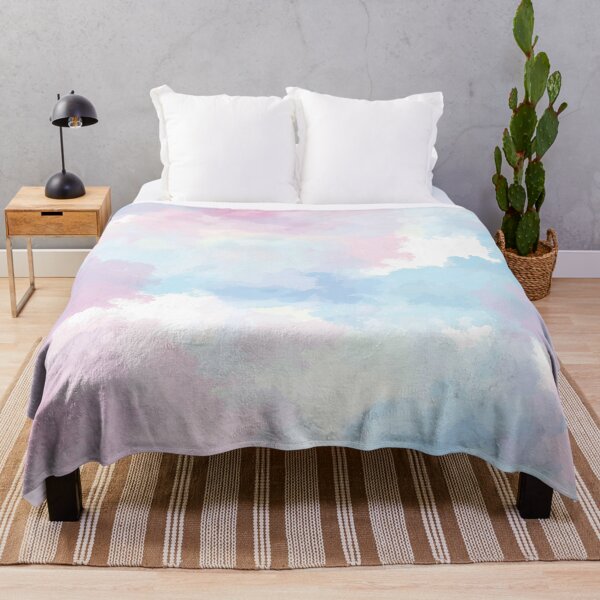 Item preview, Pastel Blue and Violet Watercolor designed and sold by NesaArtSpace.