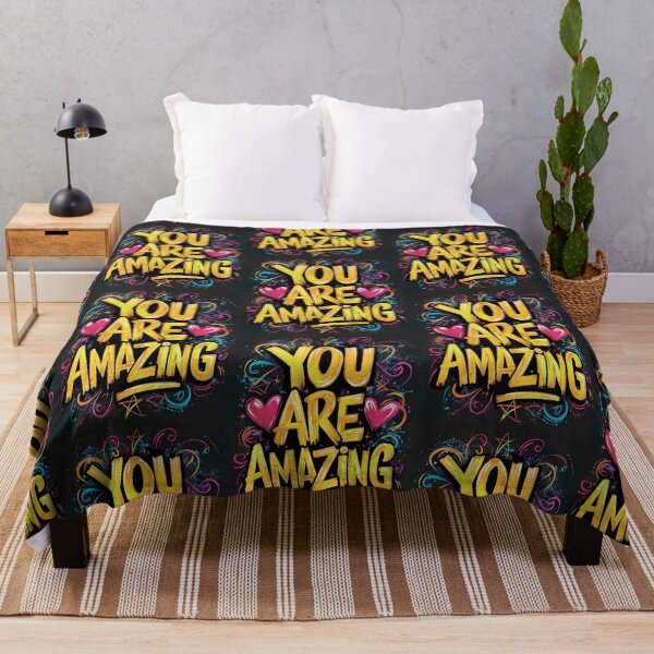 Item preview, You Are Amazing Motivational Quote designed and sold by TheArtOfPat.