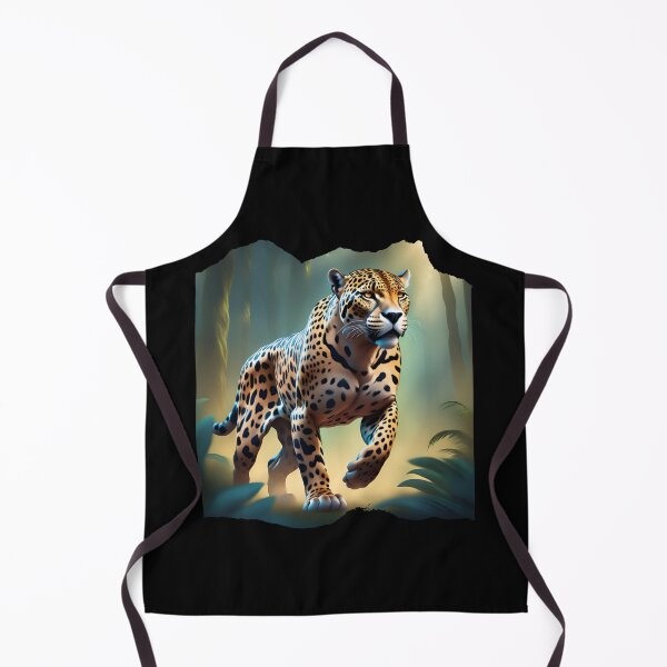 Item preview, Jaguar with golden fur and black spots from the Amazon designed and sold by DebriArte.