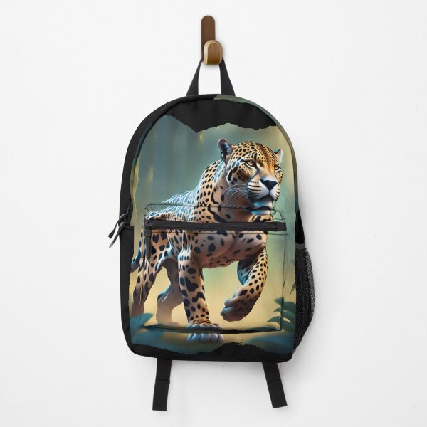 Item preview, Jaguar with golden fur and black spots from the Amazon designed and sold by DebriArte.