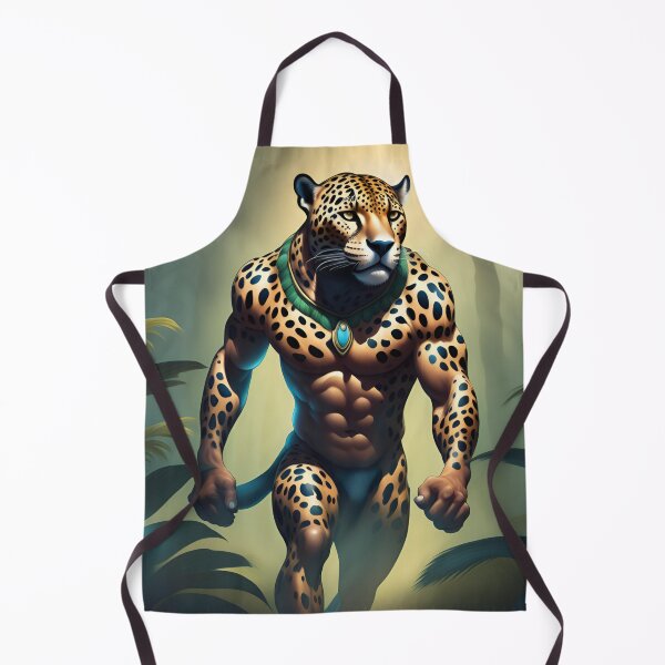 Item preview, Jaguar with golden fur and black spots from the Amazon designed and sold by DebriArte.