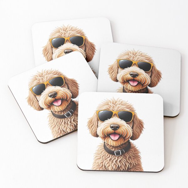 Item preview, Cool Australian Labradoodle designed and sold by TheAnimalZ00.