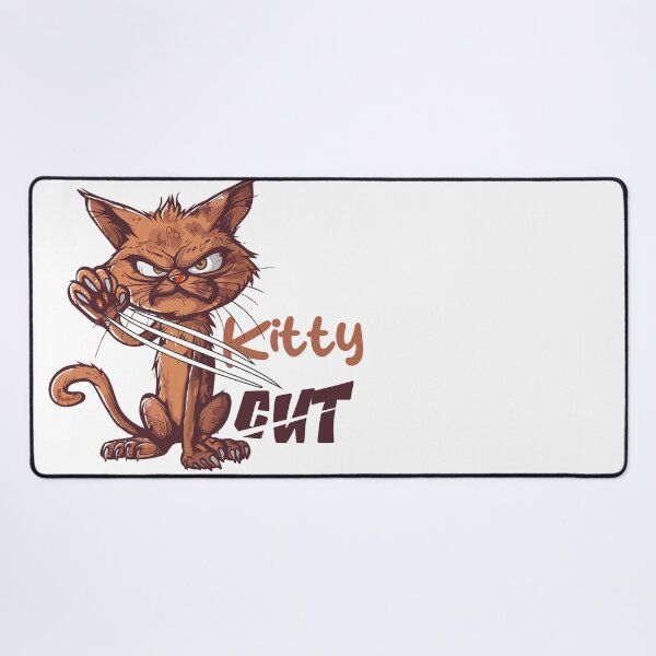 Item preview, Angry Kitty Cat Cut cartoon style designed and sold by Stereotype-pro.