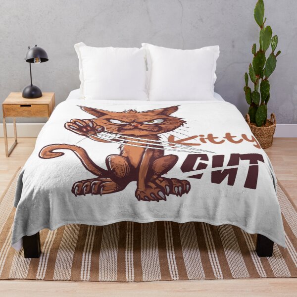 Item preview, Angry Kitty Cat Cut cartoon style designed and sold by Stereotype-pro.