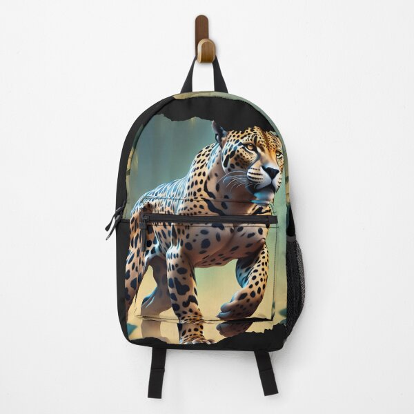 Item preview, jaguar with golden fur and black spots from the Amazon designed and sold by DebriArte.
