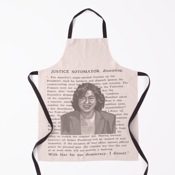 Item preview, JUSTICE SOTOMAYOR, dissenting. designed and sold by Unhinged Heather.