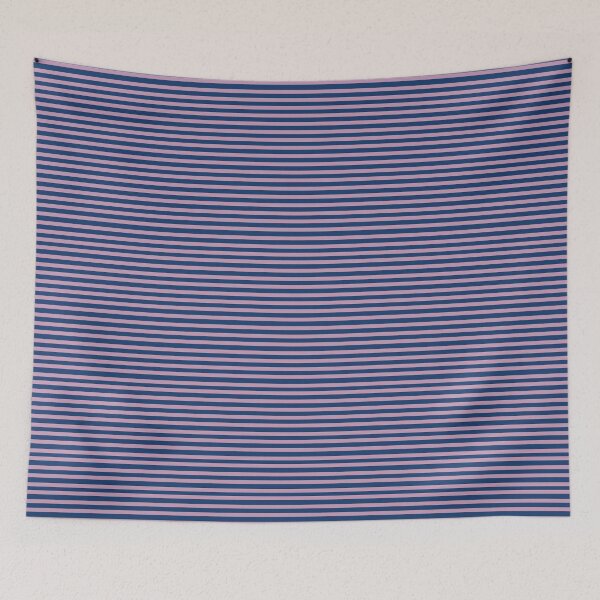 Item preview, Horizontal stripe fashion pink and blue colors designed and sold by Carlos Gudino.