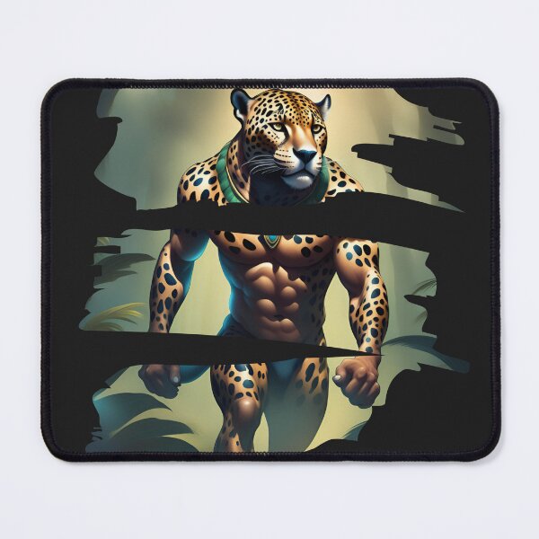 Item preview, jaguar with golden fur and black spots from the Amazon designed and sold by DebriArte.