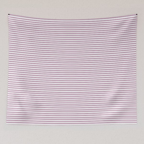 Item preview, Horizontal stripe fashion pink and white colors designed and sold by Carlos Gudino.