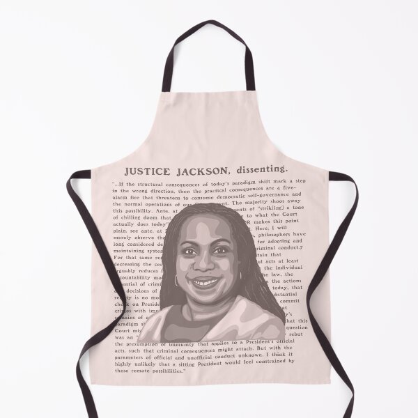 Item preview, JUSTICE JACKSON, dissenting.  designed and sold by Unhinged Heather.