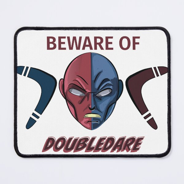 Item preview, Double-Dare Vintage Superhero Design designed and sold by Legacy Pulp Studio.