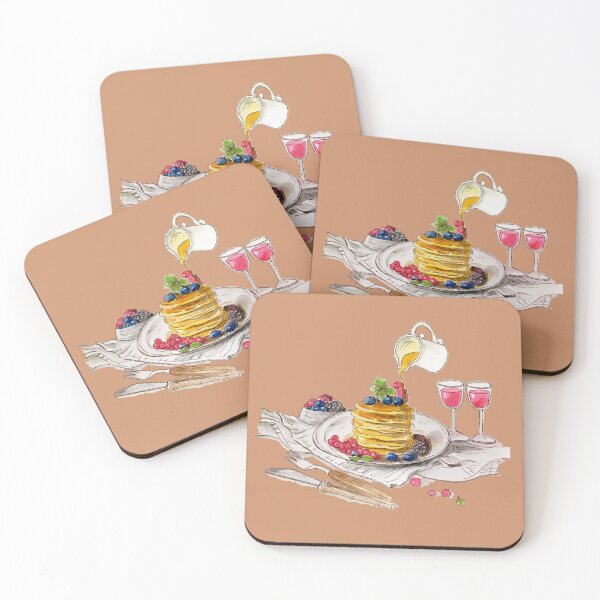 Item preview, Delicious fruit pancake with honey  designed and sold by Green2711.