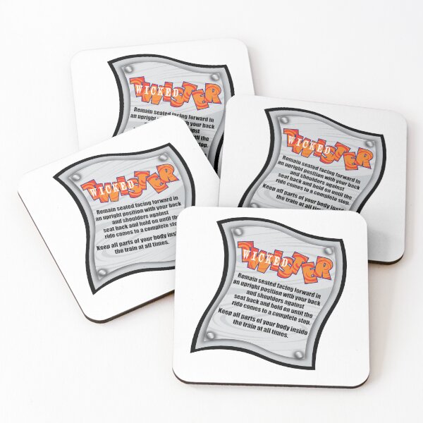 Item preview, Wicked Twister Ride Sign designed and sold by HighPointStudio.