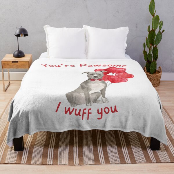 Item preview, Pawsome Dog My Valentine - Amercian Staffordshire designed and sold by beastieboutique.