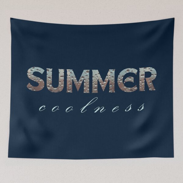 Item preview, SUMMER COOLNESS (Blue) designed and sold by XANTHIPPI.
