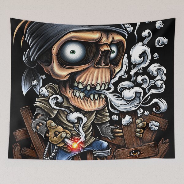 Item preview, Punk skeleton surfskate designed and sold by Winya.