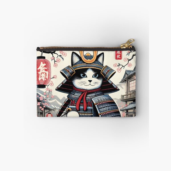 Item preview, Japanese Samurai Cat designed and sold by PaintedPixels01.