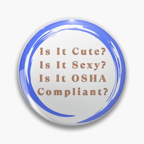 Item preview, OSHA Compliant designed and sold by Ecclections.