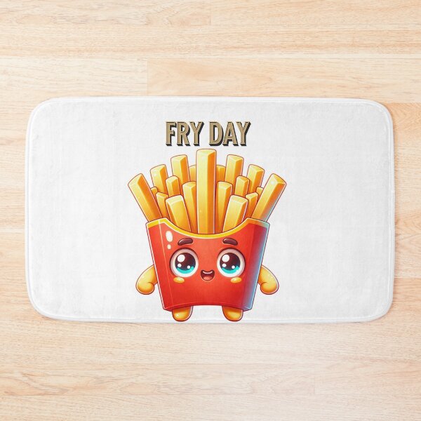 Item preview, illustration of french fries designed and sold by JesNoh.