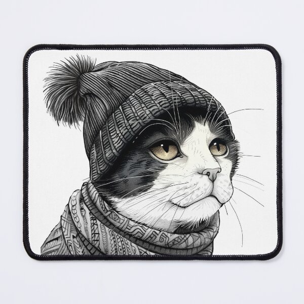 Item preview, A charming cat (A 02) designed and sold by uone.