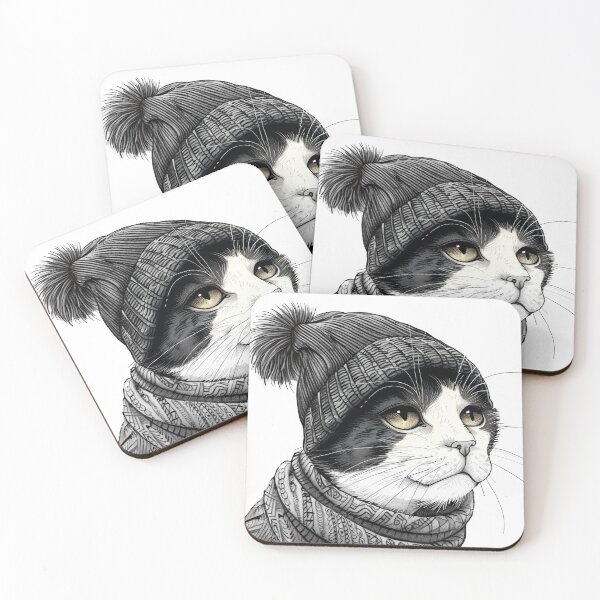 Item preview, A charming cat (A 02) designed and sold by uone.