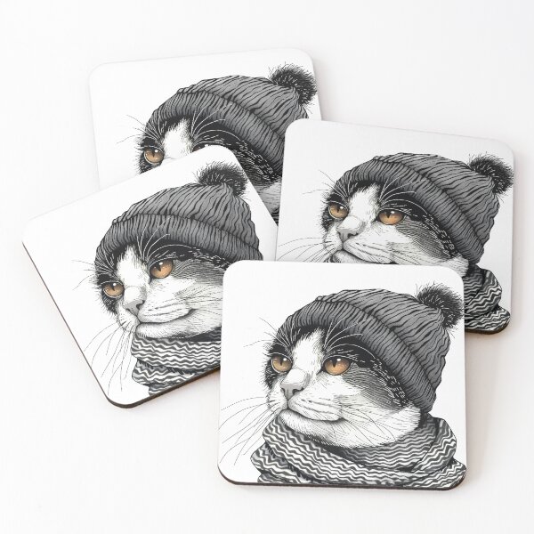 Item preview, A charming cat (A 03) designed and sold by uone.