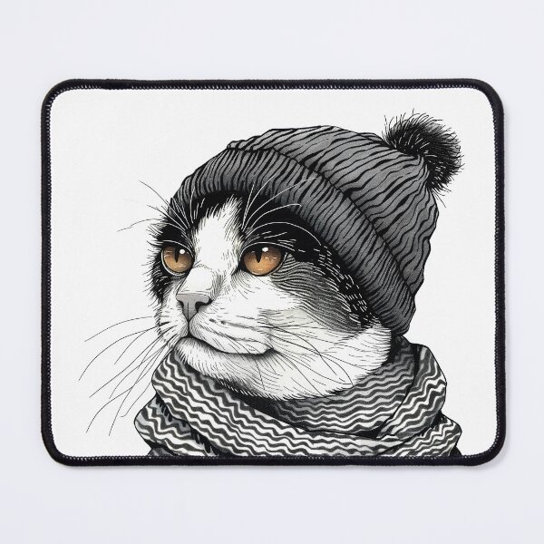 Item preview, A charming cat (A 03) designed and sold by uone.